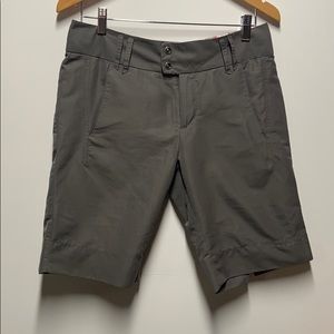 Dressed up longer shorts.